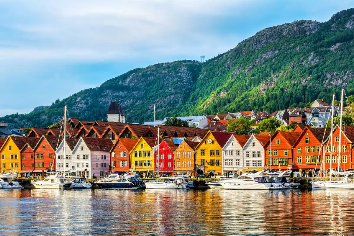 Cruise steden Noorwegen