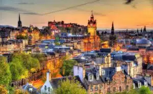 Edinburgh centrum